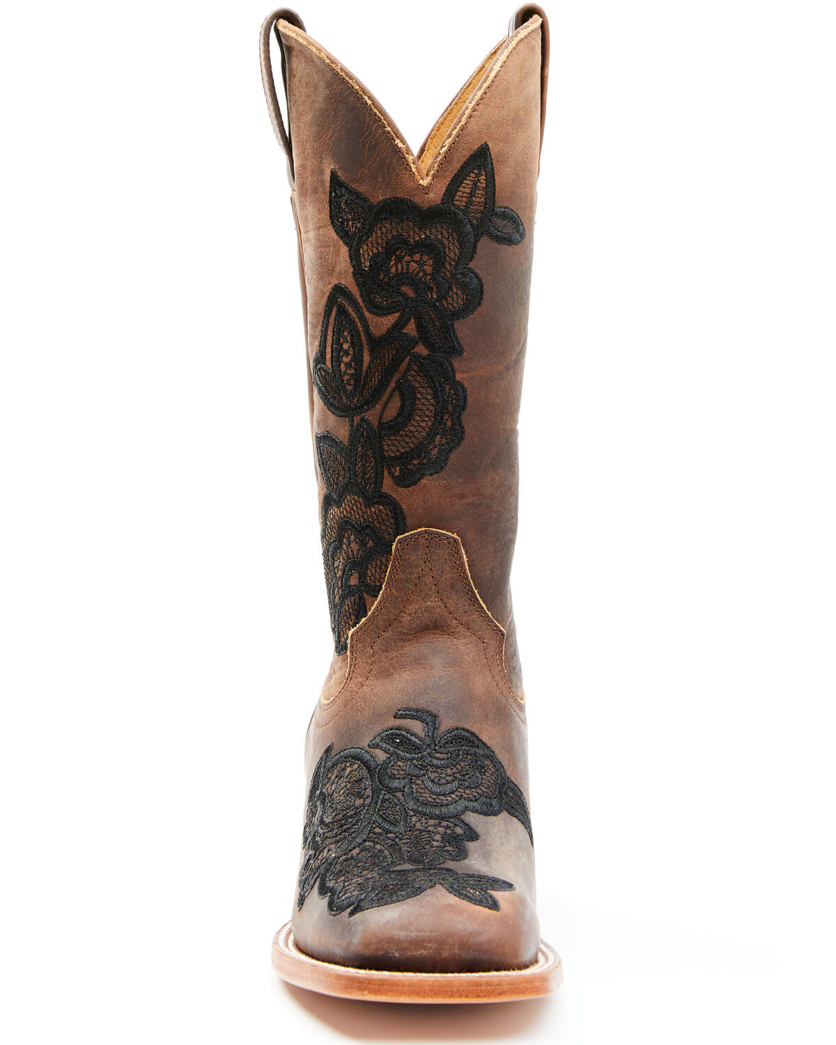 Image #4 - Shyanne Women's Mabel Western Boots - Broad Square Toe, Brown, hi-res