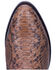 Image #6 - Dan Post Men's Manning Exotic Python Western Boots - Round Toe, Bay Apache, hi-res