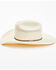 Stetson Men's 10X Straw Plait Western Hat, Natural, hi-res