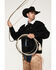 Image #2 - Cinch Men's Solid Sherpa-Lined CC Snap Wool Trucker Jacket, Black, hi-res