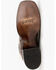 Image #12 - Ferrini Men's Ostrich Patchwork Exotic Western Boots - Broad Square Toe, Chocolate, hi-res