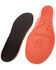 Image #1 - Impacto Anti-Fatigue Memory Foam Insoles - Men's Size 12-13, Black/orange, hi-res