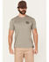 Image #2 - Troll Co Men's Duel Short Sleeve Graphic T-Shirt, Slate, hi-res