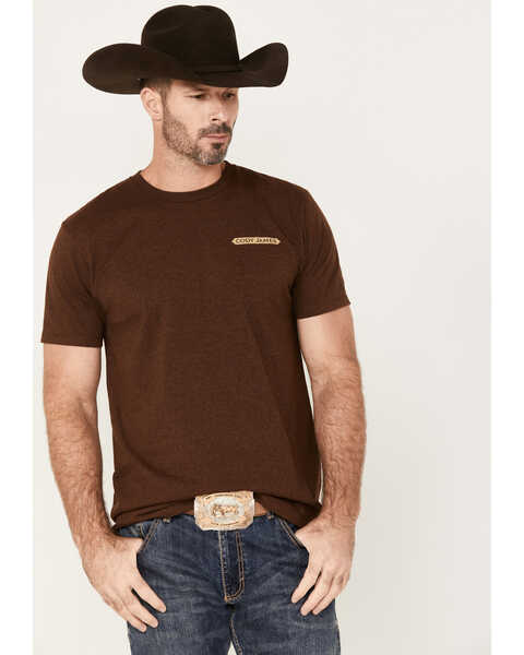 Image #1 - Cody James Men's 2 Pair Short Sleeve Graphic T-Shirt, Brown, hi-res
