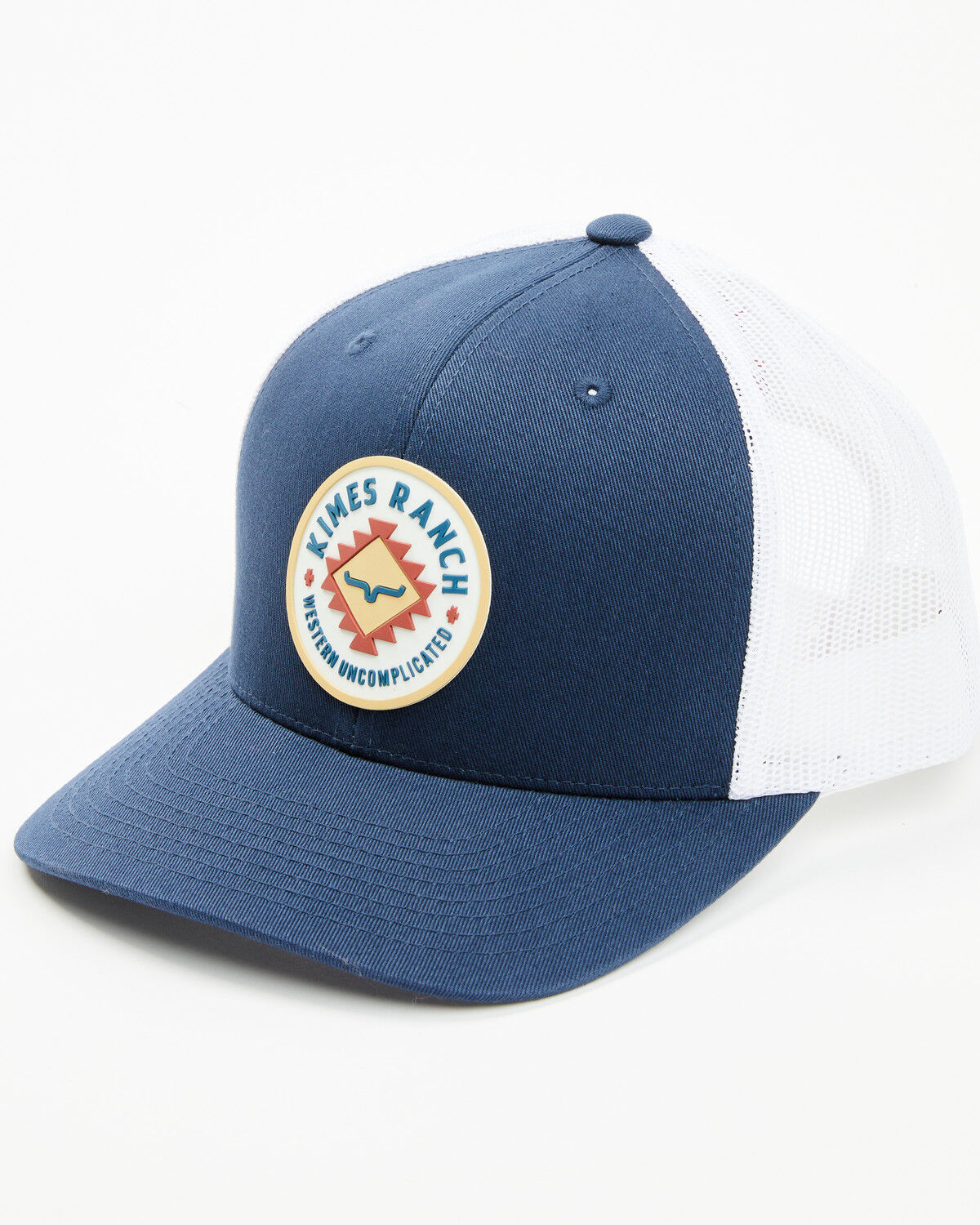 Image #1 - Kimes Ranch Men's Vaughn Ball Cap, Navy, hi-res