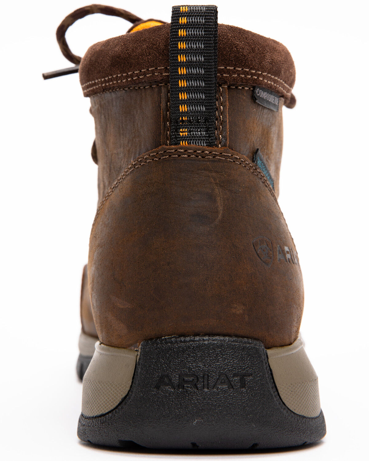 Image #5 - Ariat Men's Waterproof Edge LTE Moc Boots - Composite Toe, Dark Brown, hi-res