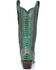 Corral Women's Full Python Woven Western Boots - Snip Toe, Turquoise, hi-res