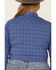 Image #4 - Rough Stock by Panhandle Women's Carrigan Classic Plaid Long Sleeve Western Shirt - Plus, Blue, hi-res