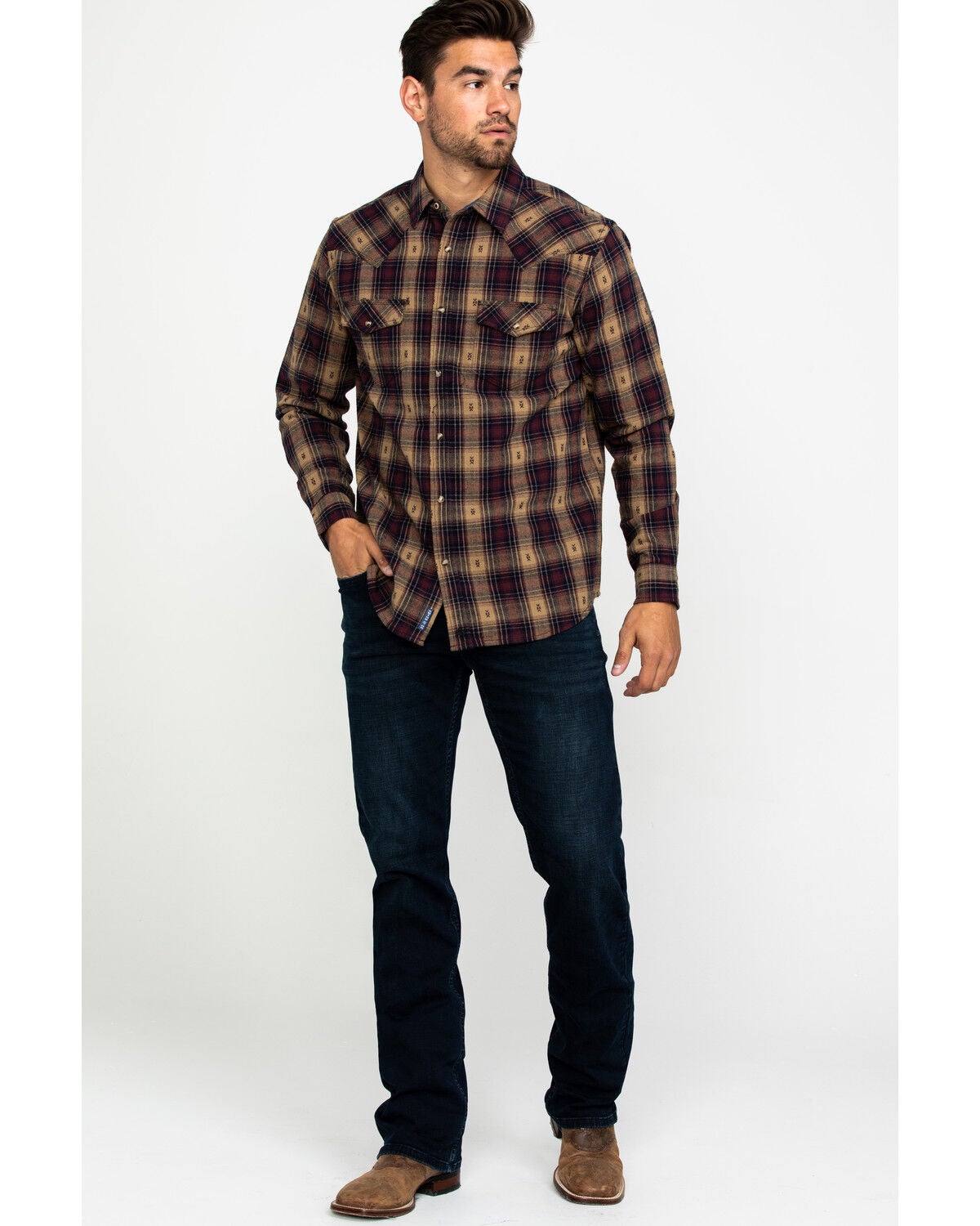 Moonshine Spirit Men's Tavern Dobby 