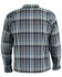 Image #3 - Milwaukee Performance Men's Aramid Flannel Biker Jacket - 3X, Black/blue, hi-res