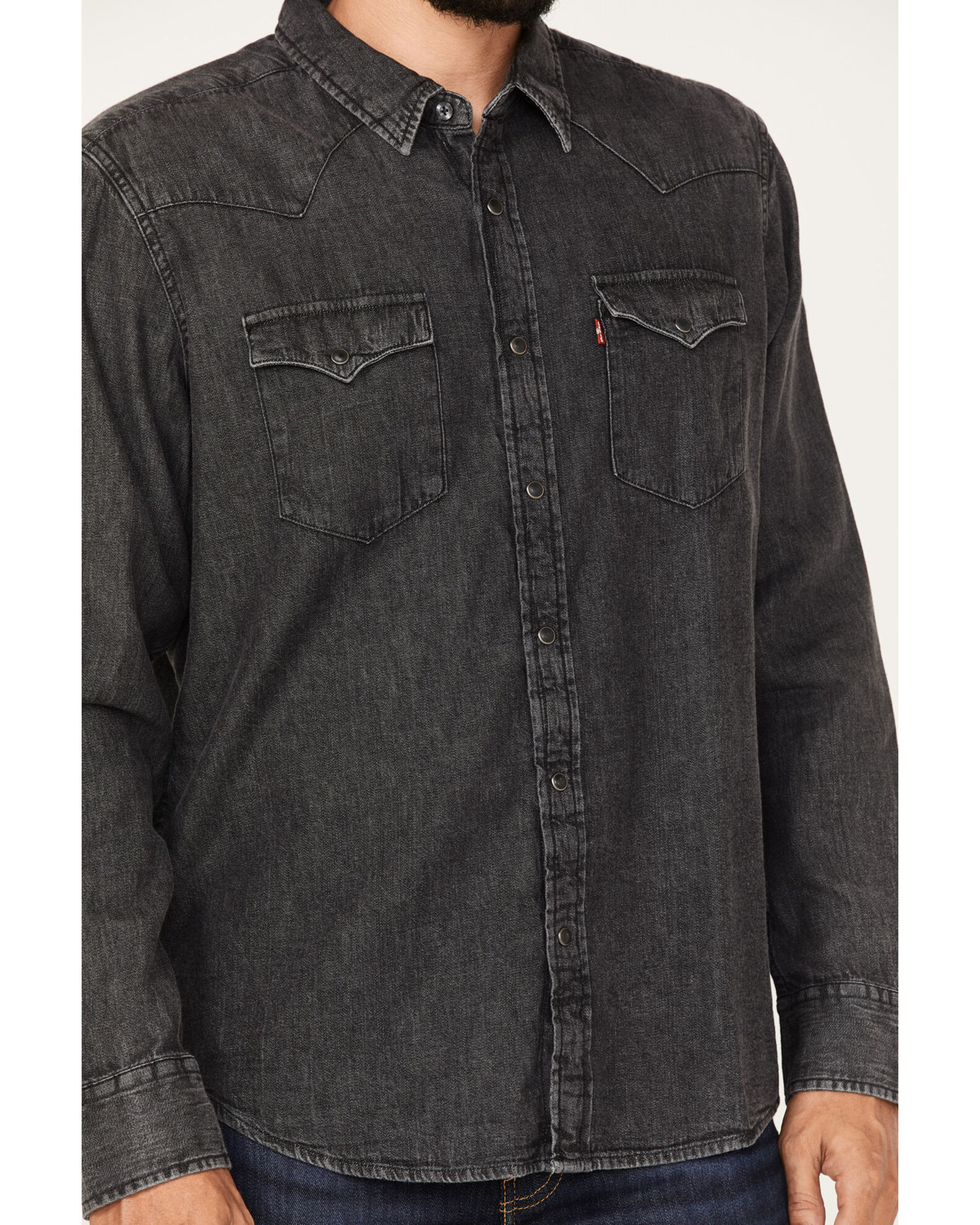 Levi's classic long sleeve denim shirt 2025