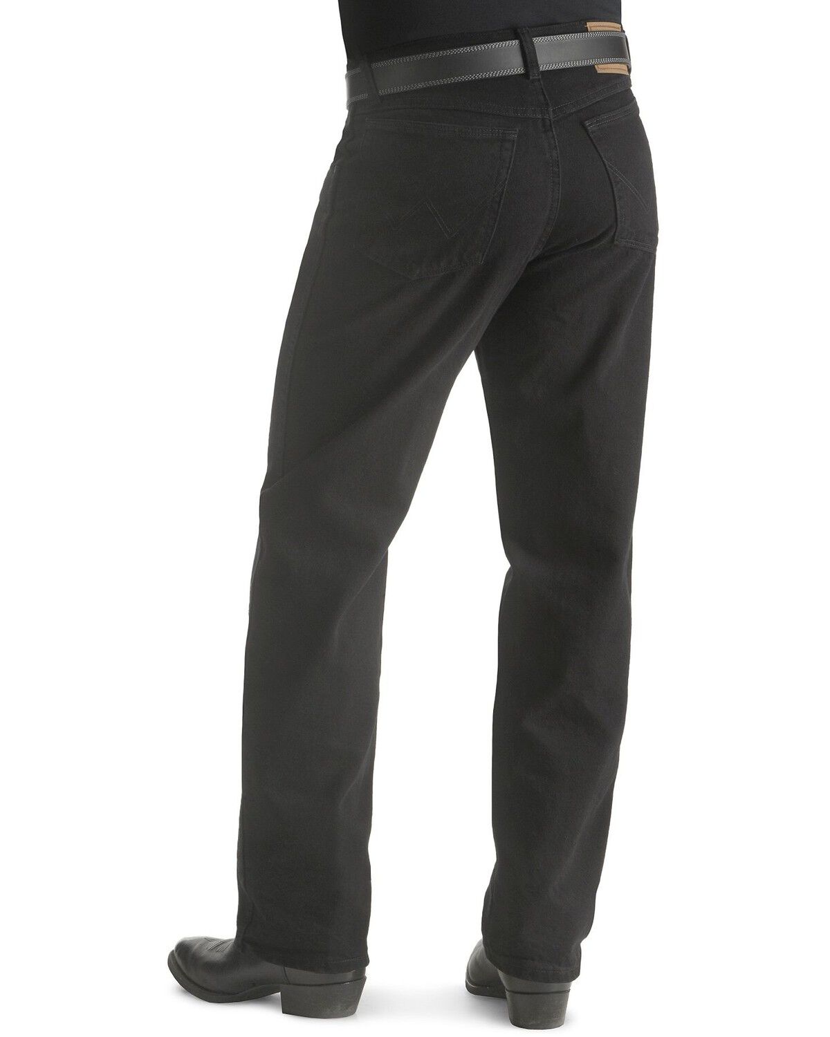 Image #1 - Wrangler Men's Rugged Wear Relaxed Fit Jeans, Black, hi-res
