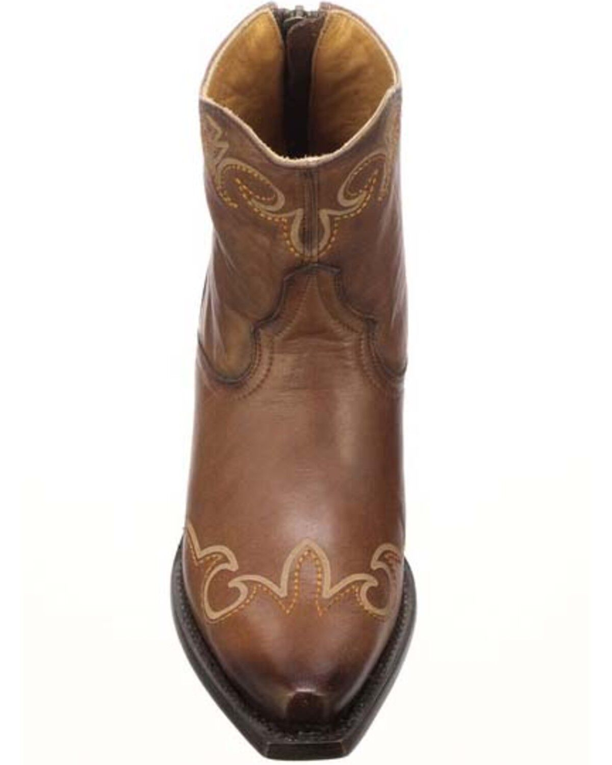 snip toe western booties