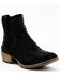Image #1 - Very G Women's Kady Low 2 Western Booties - Round Toe, Black, hi-res