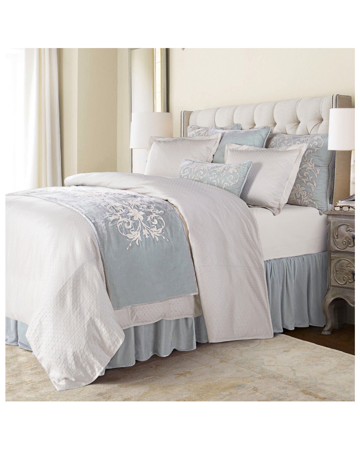 HiEnd Accents Super King Belle Comforter Set - 3 Piece, Multi, hi-res