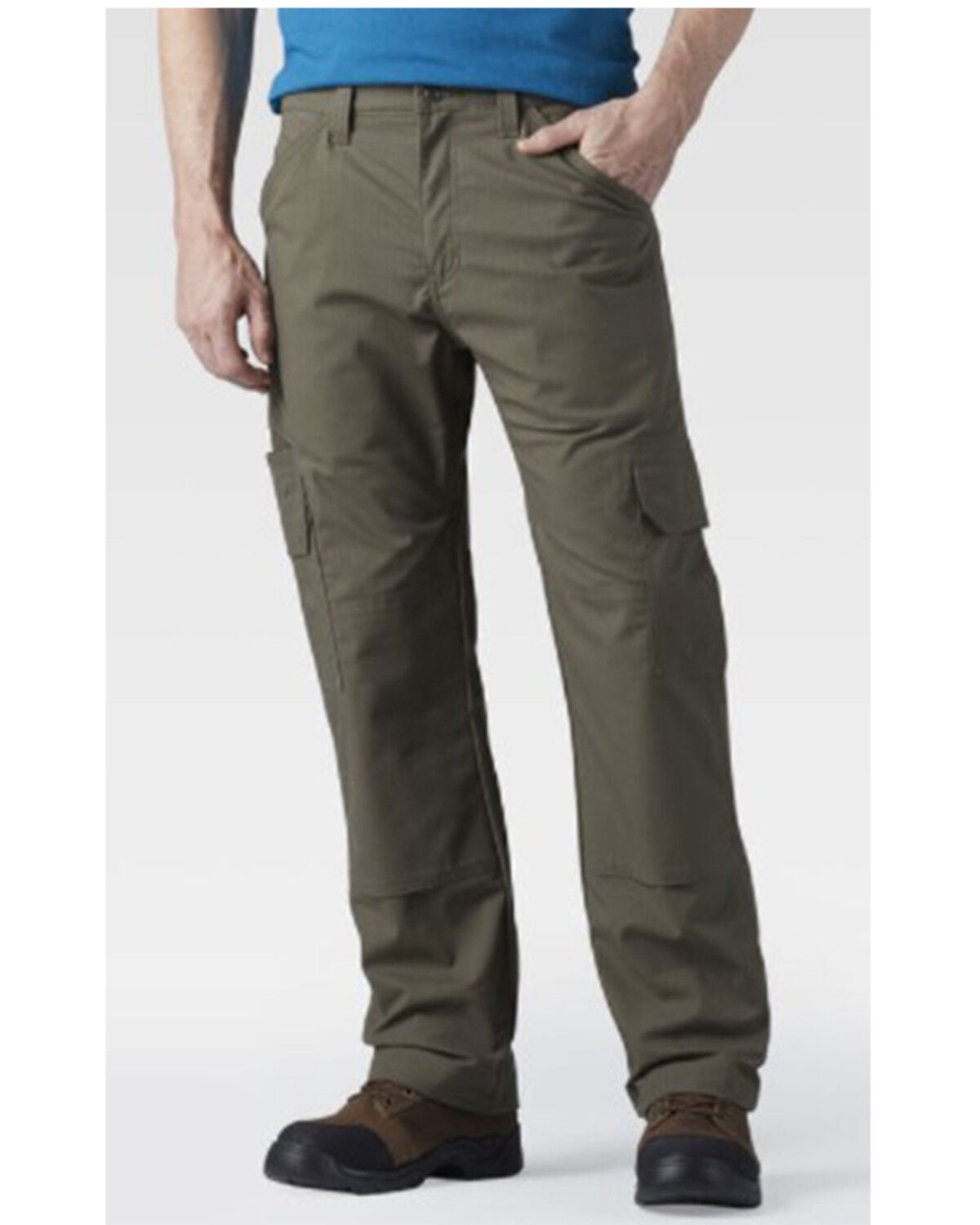 Dickies Men's Moss Green DuraTech Ranger Ripstop Cargo Work Pants, Moss Green, hi-res