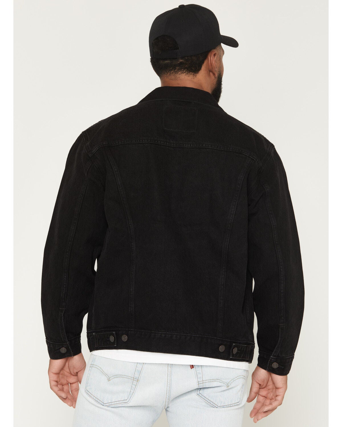 Image #4 - Levi's Men's Never Too Much Relaxed Fit Trucker Jacket, Tan, hi-res