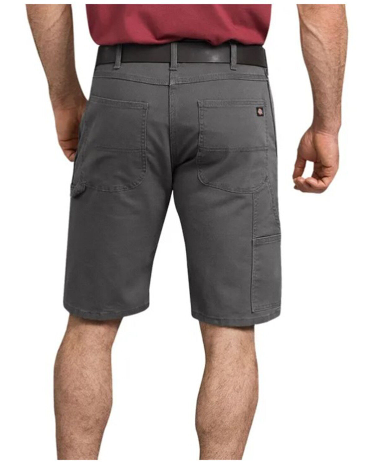 Image #2 - Dickies Men's Tough Max Duck 11" Carpenter Work Shorts, Slate, hi-res