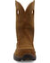 Image #4 - Twisted X Men's Waterproof Pull On Work Boots - Composite Toe, Brown, hi-res