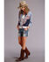 Image #3 - Stetson Women's Bandana Scarf Long Sleeve Button-Down Blouse Shirt , , hi-res