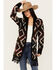 Image #1 - Idyllwind Women's Timothy Southwestern Print Sweater, Maroon, hi-res