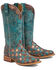 Image #1 - Tin Haul Women's No Probl-Lama Western Boots - Broad Square Toe, Multi, hi-res