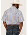 Image #4 - Resistol Men's Starke Small Plaid Short Sleeve Button Down Western Shirt, , hi-res