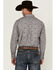 Image #4 - Ariat Men's Jarrod Southwestern Print Long Sleeve Button-Down Western Shirt - Big, Grey, hi-res