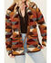 Image #2 - Cotton & Rye Women's Southwestern Print Concho Cardigan, , hi-res