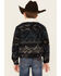 Image #4 - Wrangler Boys' Southwestern Print Sherpa Lined Jacket, Navy, hi-res