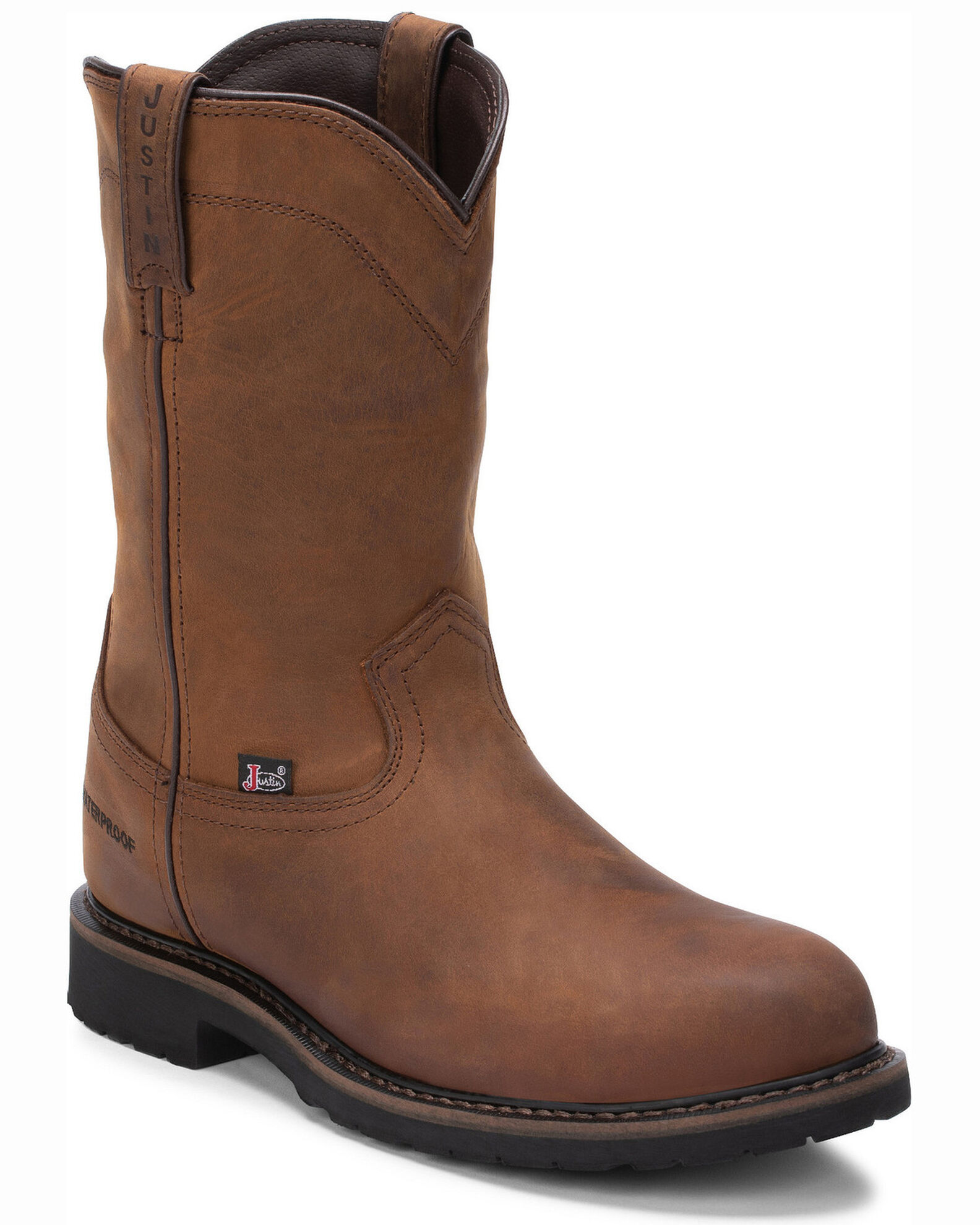 Sheplers justin work boots deals