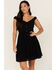 Idyllwind Women's No Joke Corset Dress, Black, hi-res