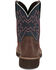 Image #5 - Justin Women's Gypsy Western Boots - Broad Square Toe, Brown, hi-res