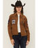 Image #1 - Rodeo Quincy Women's First Rodeo Jacket, Brown, hi-res