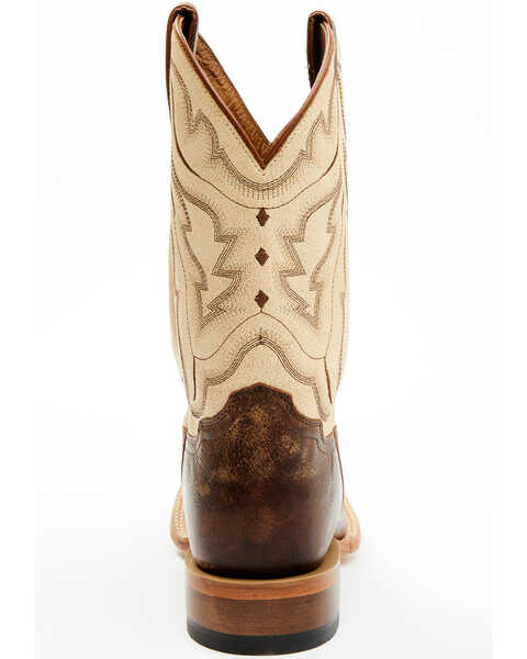 Image #5 - Cody James Men's Bone Western Boots - Broad Square Toe, Ivory, hi-res