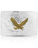 Montana Silversmiths Iconic Western Eagle Filigree Belt Buckle, Silver, hi-res