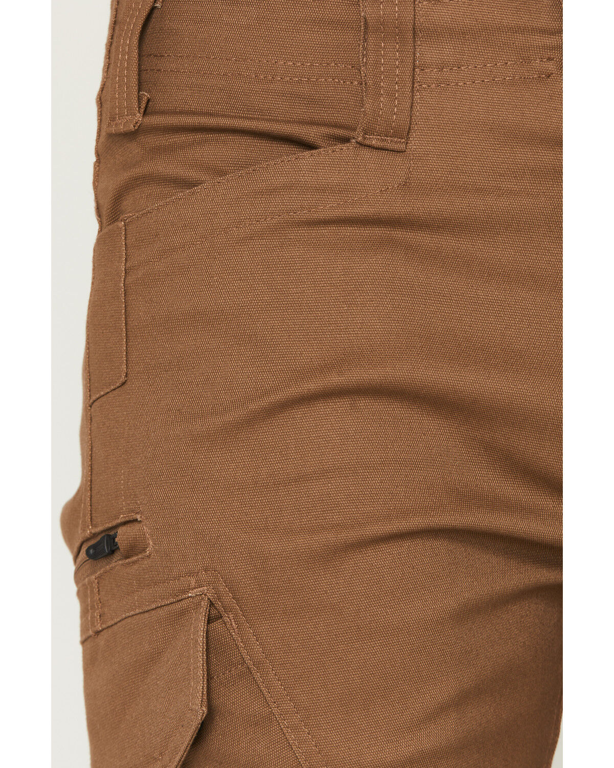 Image #2 - Dickies Men's Tradebuilt Duck Cargo Pants, Brown, hi-res