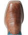 Image #4 - Ariat Men's Valor Western Performance Boots - Broad Square Toe, Brown, hi-res