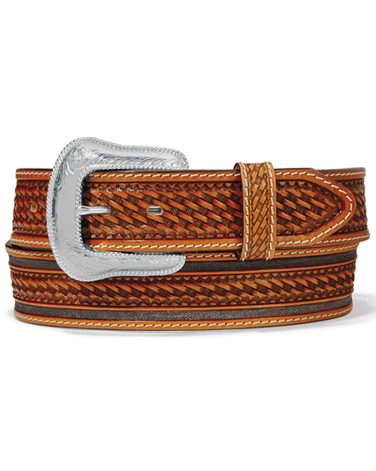 Image #1 - Tony Lama Men's Ringo Western Belt, , hi-res