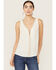 Image #1 - Idyllwind Women's Camellia Sleeveless Top, Ivory, hi-res