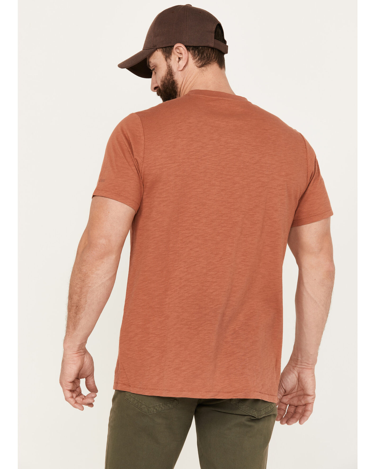 Image #4 - Brothers and Sons Men's Bear Spray Short Sleeve Graphic T-Shirt, Rust Copper, hi-res
