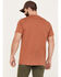 Brothers & Sons Men's Bear Spray Short Sleeve Graphic T-Shirt, Rust Copper, hi-res