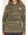 Image #3 - Carhartt Women's Marquette Camo Print Hoodie, Olive, hi-res