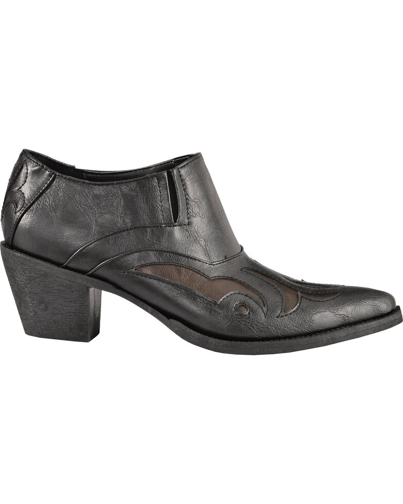 roper ankle shoes