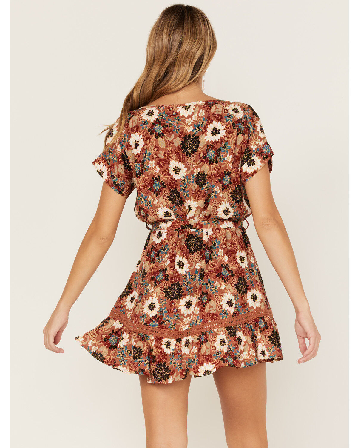 Image #4 - Shyanne Women's Floral Print Ruffle Dress, , hi-res