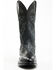 Image #4 - EL Dorado Men's Full Quill Ostrich Exotic Western Boots - Round Toe, Black, hi-res