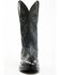 Image #4 - EL Dorado Men's Full Quill Ostrich Exotic Western Boots - Medium Toe , Black, hi-res