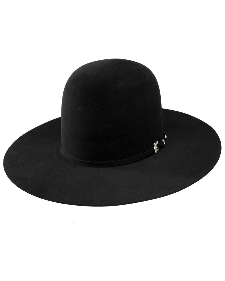 Resistol Men's 20X Black Felt Cowboy Hat, Black, hi-res