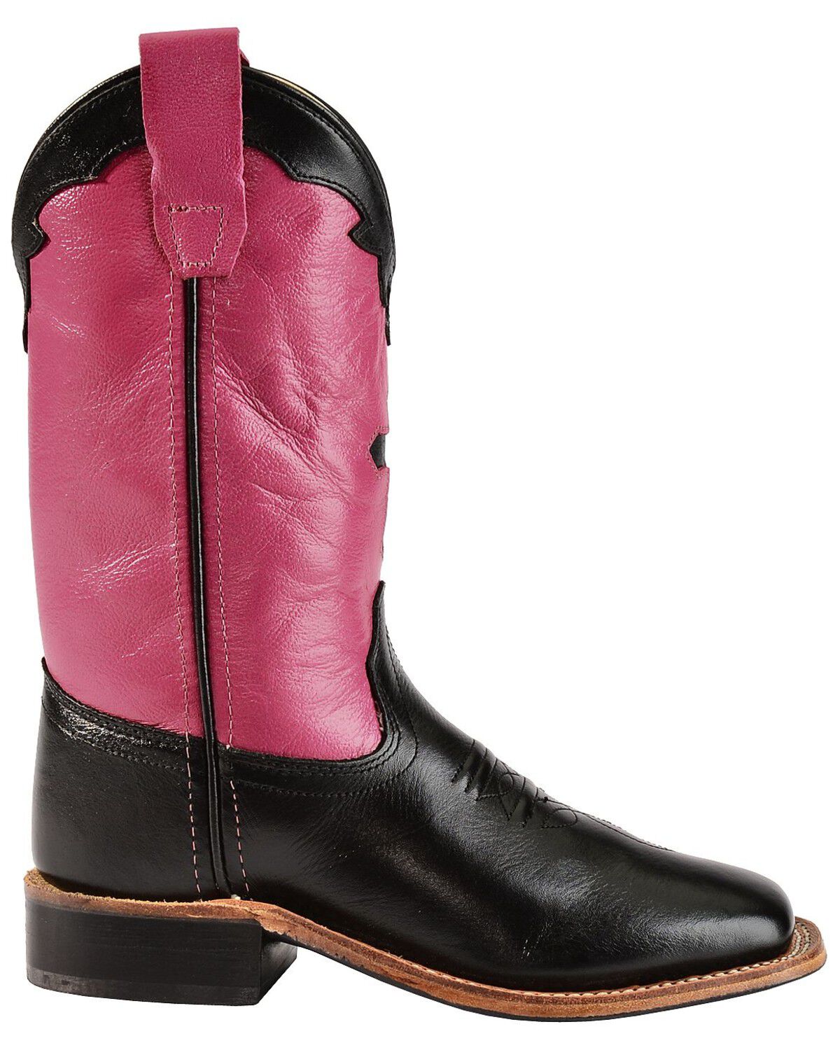 girls black cowboy boots