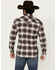 Image #4 - Pendleton Men's Wyatt Plaid Print Long Sleeve Snap Western Shirt, Grey, hi-res
